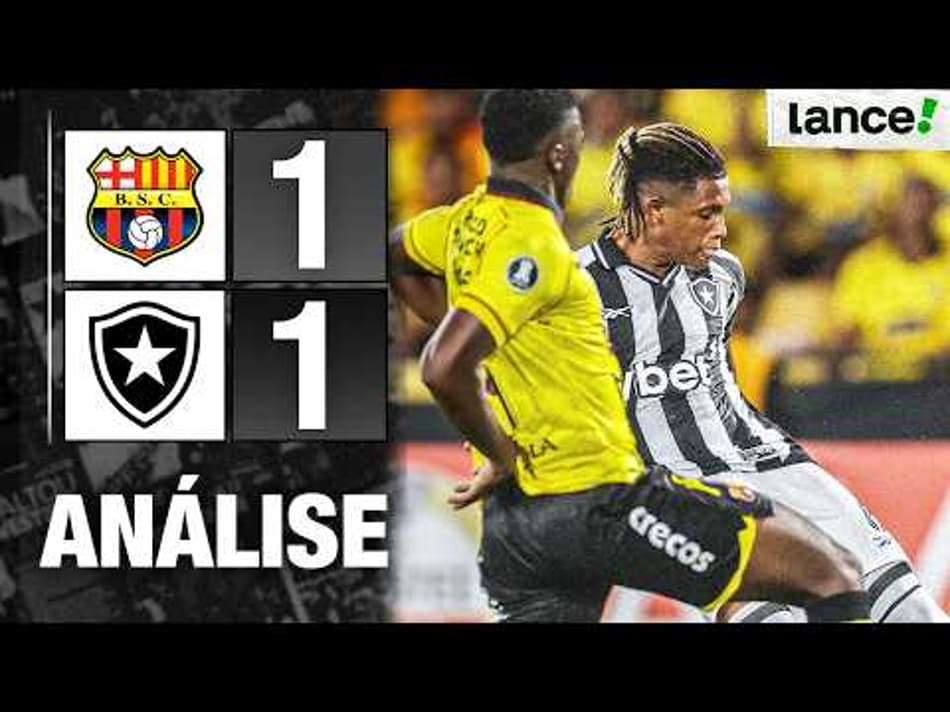 thumbnail MATHEUS MARTINS SE REDIME E MARCA GOL IMPORTANTE | ANÁLISE PÓS-JOGO | BARCELONA SC 1 X 1 BOTAFOGO