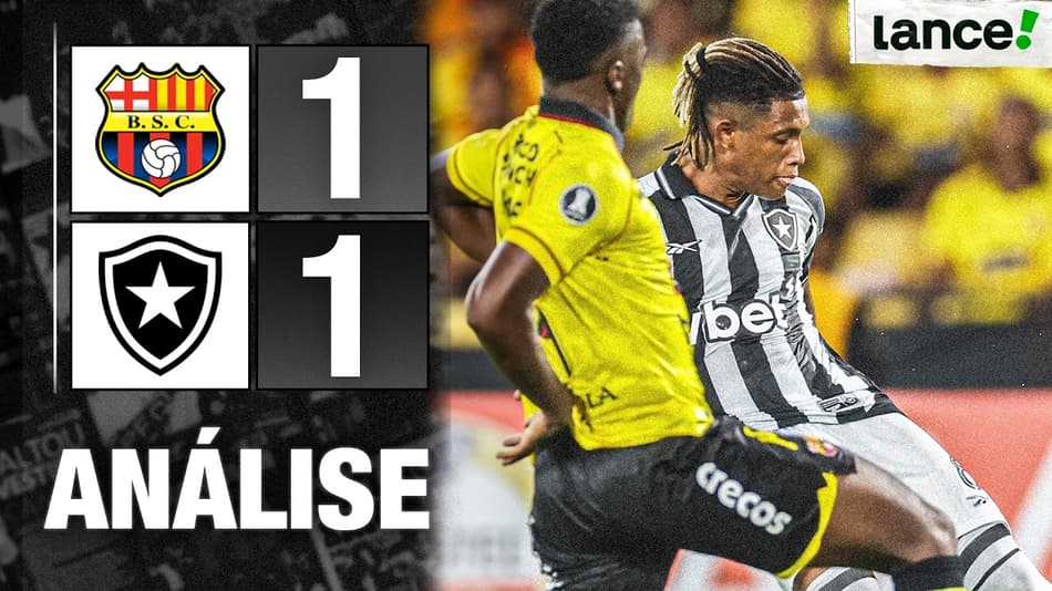 MATHEUS MARTINS SE REDIME E MARCA GOL IMPORTANTE | ANÁLISE PÓS-JOGO | BARCELONA SC 1 X 1 BOTAFOGO