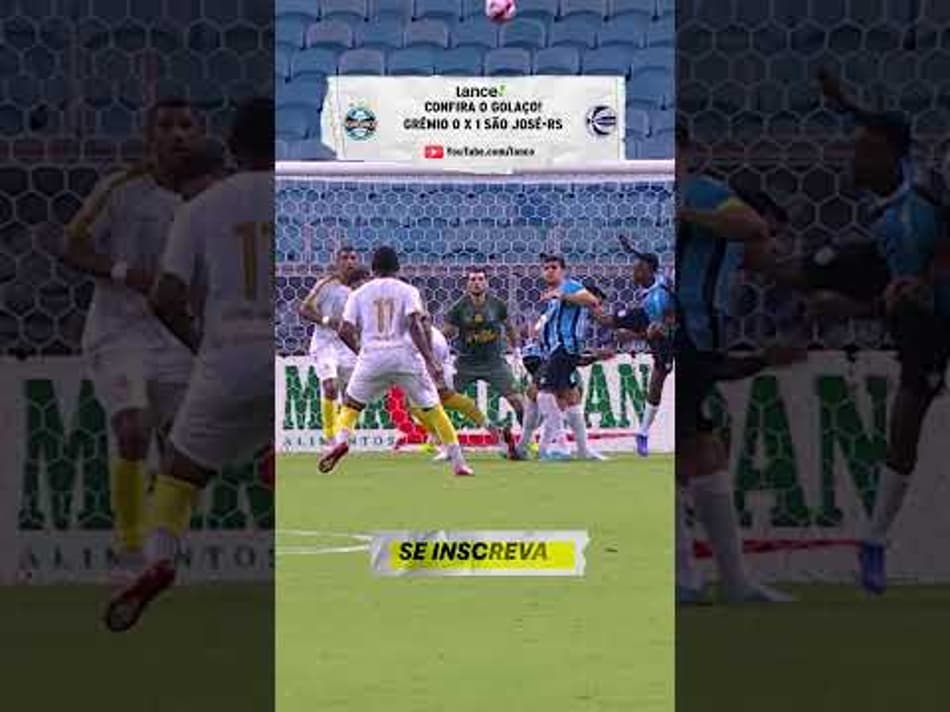 thumbnail VEJA O GOLAÇO DO SÃO JOSÉ-RS QUE DECRETOU A DERROTA DO GRÊMIO NA ARENA PELO GAUCHÃO 2026