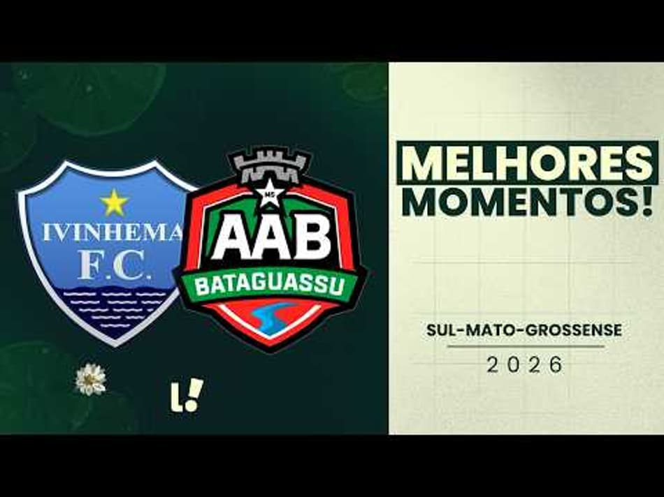 thumbnail IVINHEMA 4 X 3 BATAGUASSU | MELHORES MOMENTOS | QUARTAS DE FINAL | CAMPEONATO SUL-MATO-GROSSENSE