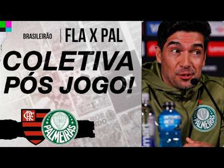 thumbnail 🔴 AO VIVO | COLETIVA DO PALMEIRAS PÓS-JOGO | FLAMENGO X PALMEIRAS | CAMPEONATO BRASILEIRO