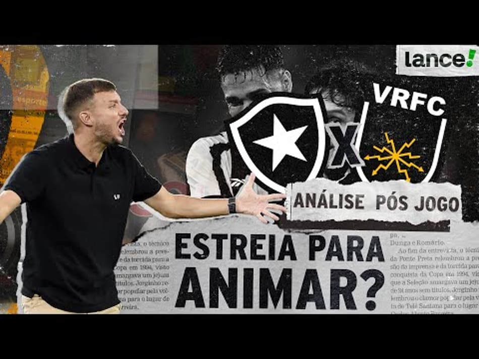 thumbnail ANSELMI ESTREIA COM VITÓRIA! BOTAFOGO VENCE VOLTA REDONDA POR 1X0 COM O TIME TITULAR