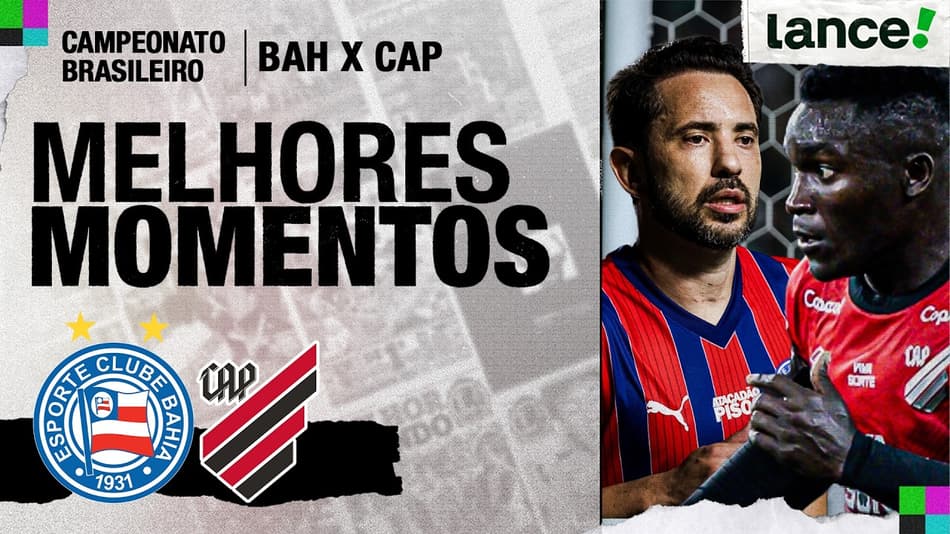 MELHORES MOMENTOS | BAHIA 3 X 0 ATHLETICO-PRO | 9ª RODADA | CAMPEONATO BRASILEIRO 2026