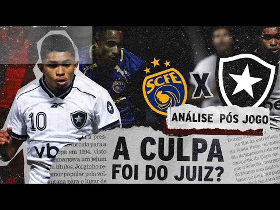 thumbnail BOTAFOGO PERDE DE VIRADA PRO SAMPAIO CORRÊA | ANÁLISE PÓS-JOGO | SAMPAIO CORRÊA 2 x 1 BOTAFOGO