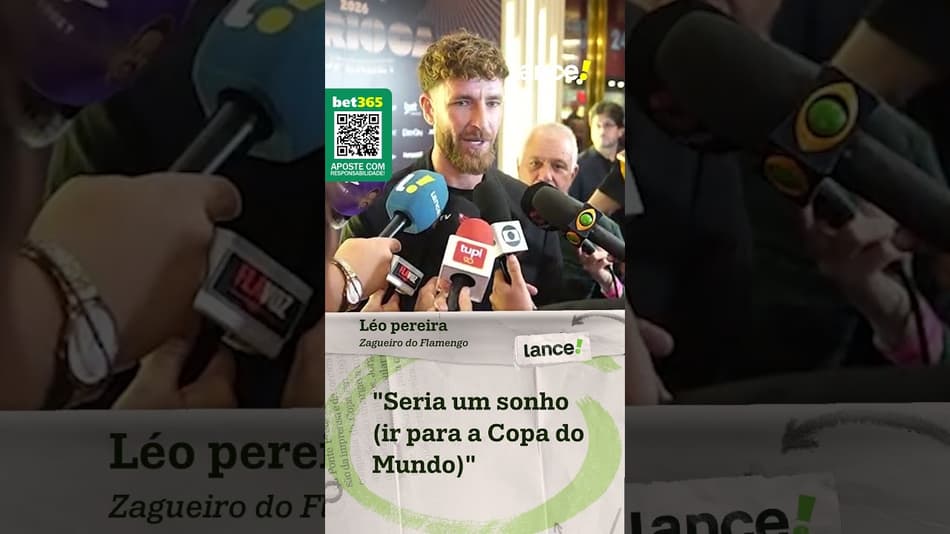LÉO PEREIRA FALA SOBRE SONHO DE JOGAR A COPA DO MUNDO