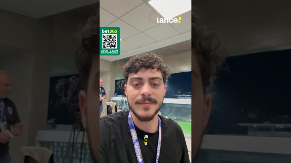 PALMEIRAS ESCALADO SEM VITOR ROQUE PARA O JOGO DE IDA DA FINAL DO PAULISTÃO - MINUTO DO PALMEIRAS