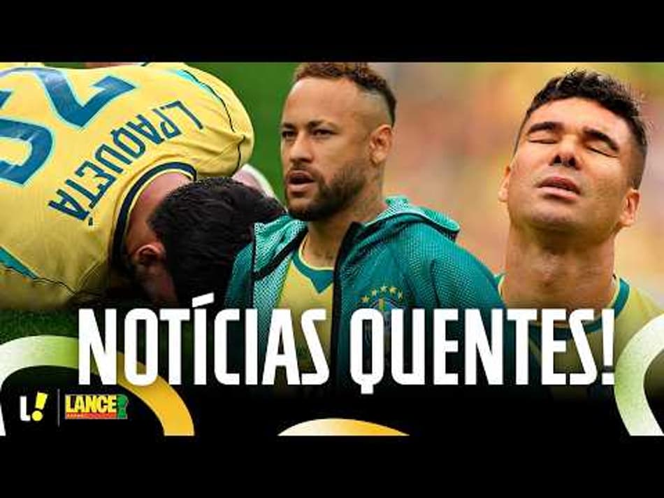 thumbnail FORA DO PRÓXIMO JOGO? PAQUETÁ E CASEMIRO PREOCUPAM PARA A SEQUÊNCIA DA COPA DO MUNDO. #futebol