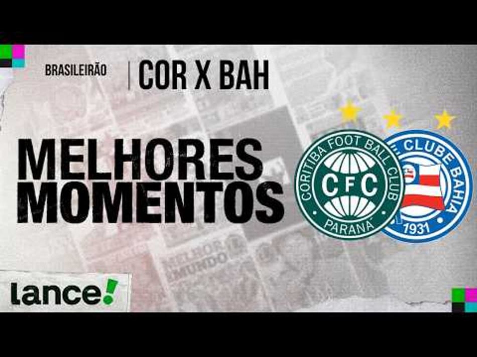 thumbnail CORITIBA 3 X 2 BAHIA – MELHORES MOMENTOS – BRASILEIRÃO 2026 – 17ª RODADA