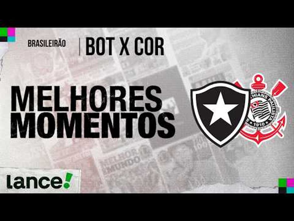 thumbnail BOTAFOGO 3 X 1 CORINTHIANS | CAMPEONATO BRASILEIRO | MELHORES MOMENTOS | 16ª RODADA