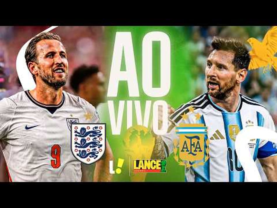thumbnail 🔴 AO VIVO: INGLATERRA X ARGENTINA – COPA DO MUNDO 2026