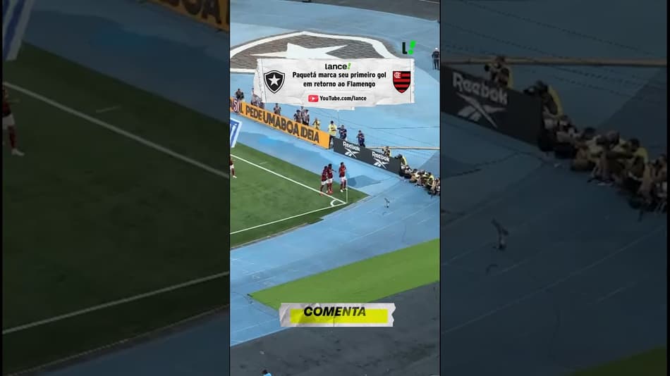 PAQUETÁ ABRE O PLACAR NO CLÁSSICO CONTRA O BOTAFOGO! #flamengo #botafogo #futebol #brasil #fyp
