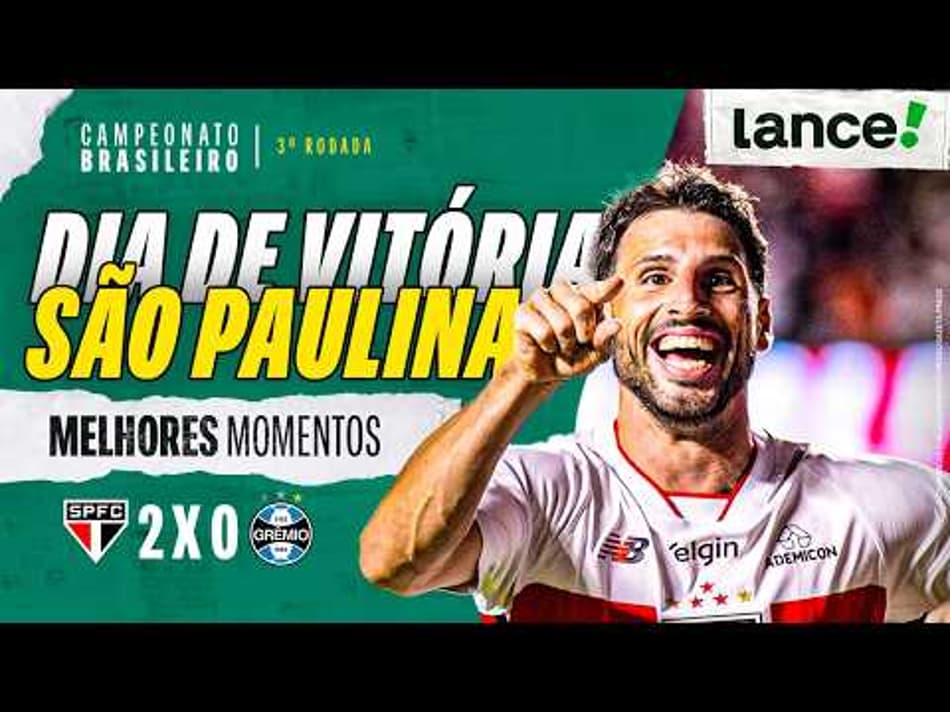thumbnail SÃO PAULO 2 X 0 GRÊMIO | MELHORES MOMENTOS | 3ª RODADA | CAMPEONATO BRASILEIRO