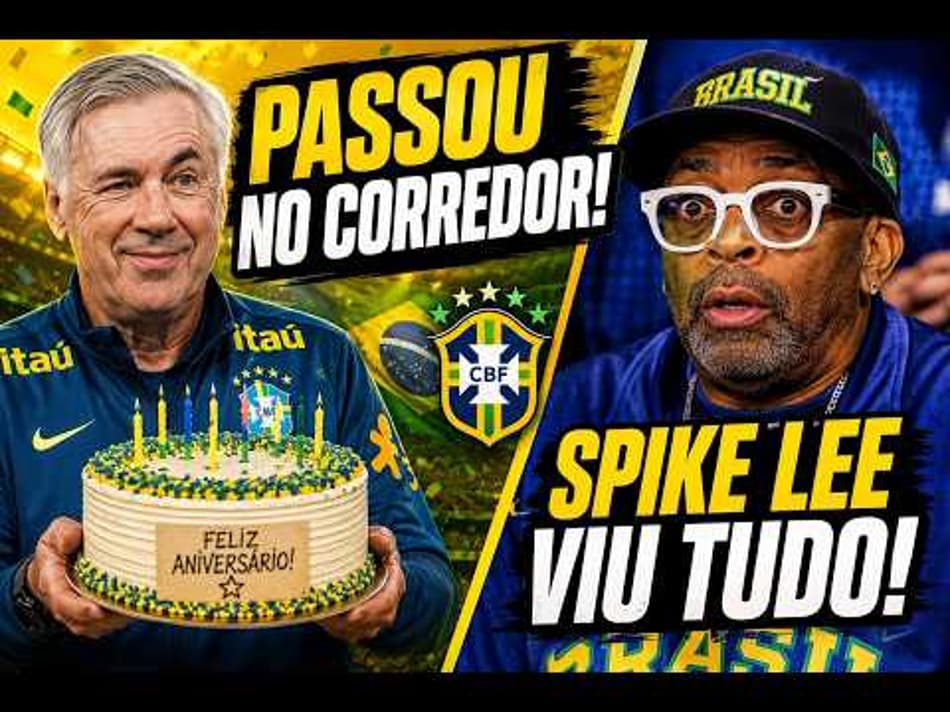 thumbnail ANCELOTTI PASSOU NO CORREDOR POLONÊS | SPIKE LEE VIU TUDO DE PERTO