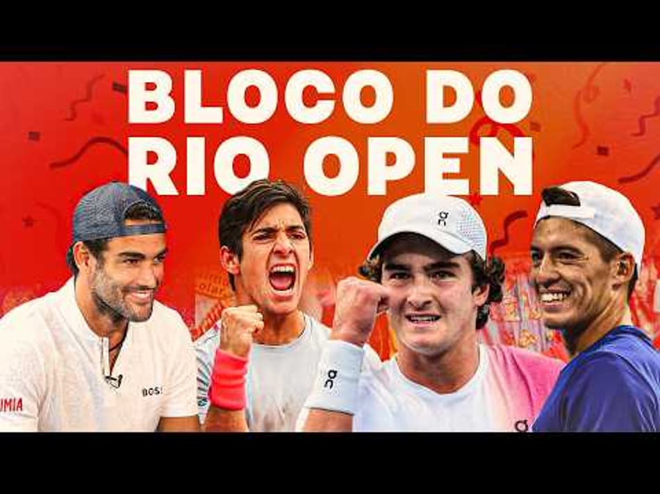 thumbnail SAMBA NO PÉ E A RAQUETE NA MÃO! O ESPETÁCULO DO RIO OPEN | LANCE! NO RIO OPEN