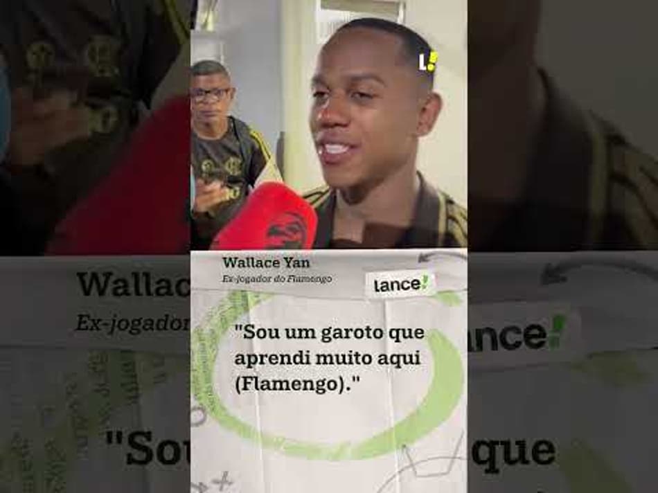 thumbnail Wallace Yan se emociona após último jogo pelo Flamengo  #futebol
