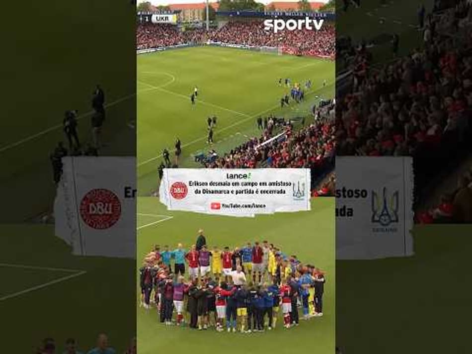 thumbnail DRAMA. ERIKSEN DESMAIA EM JOGO DA DINAMARCA