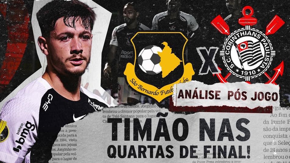 CORINTHIANS VENCE, MAS YURI ALBERTO PREOCUPA | ANÁLISE PÓS-JOGO | SÃO BERNARDO 0 X 1 CORINTHIANS