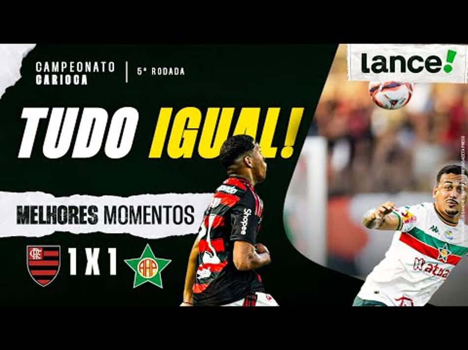 thumbnail FLAMENGO 1 X 1 PORTUGUESA – MELHORES MOMENTOS – CARIOCÃO 2026 – 5ª RODADA