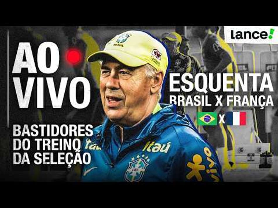 thumbnail 🔴AO VIVO | TREINO DA SELEÇÃO: ANCELOTTI DEFINE O TIME PARA O CLÁSSICO BRASIL X FRANÇA!