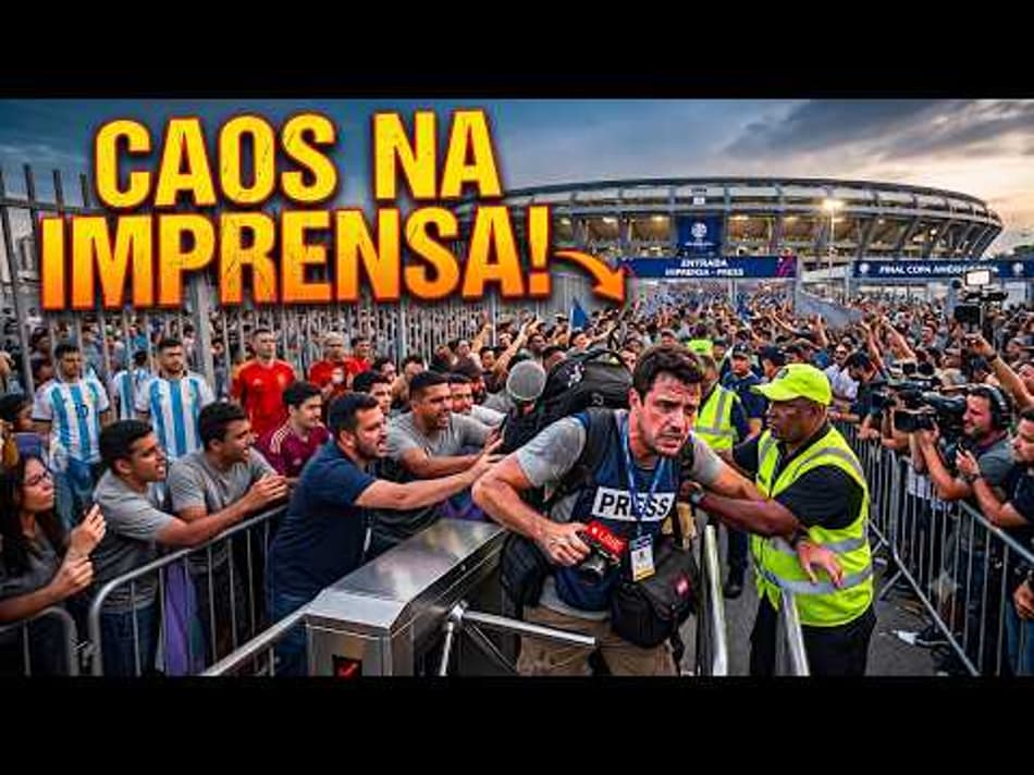 thumbnail PERRENGUE! ENTENDA TODA A DIFICULDADE DA IMPRENSA PARA ENTRAR NO ESTÁDIO DA FINAL DA COPA!