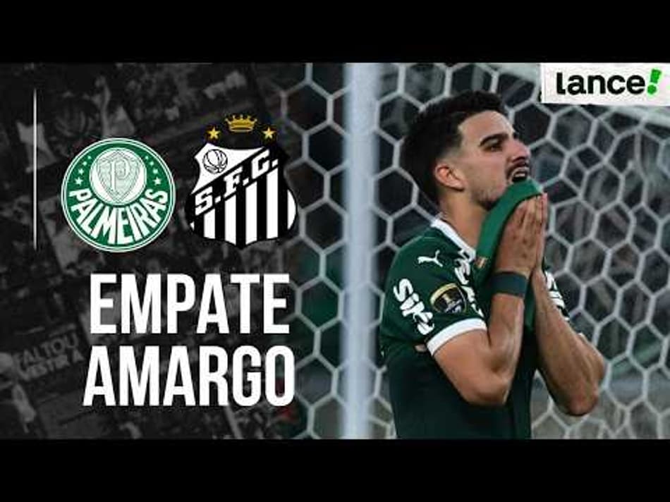 thumbnail PALMEIRAS EMPATA COM SANTOS EM CASA | ANÁLISE DO JOGO PALMEIRAS 1 X 1 SANTOS