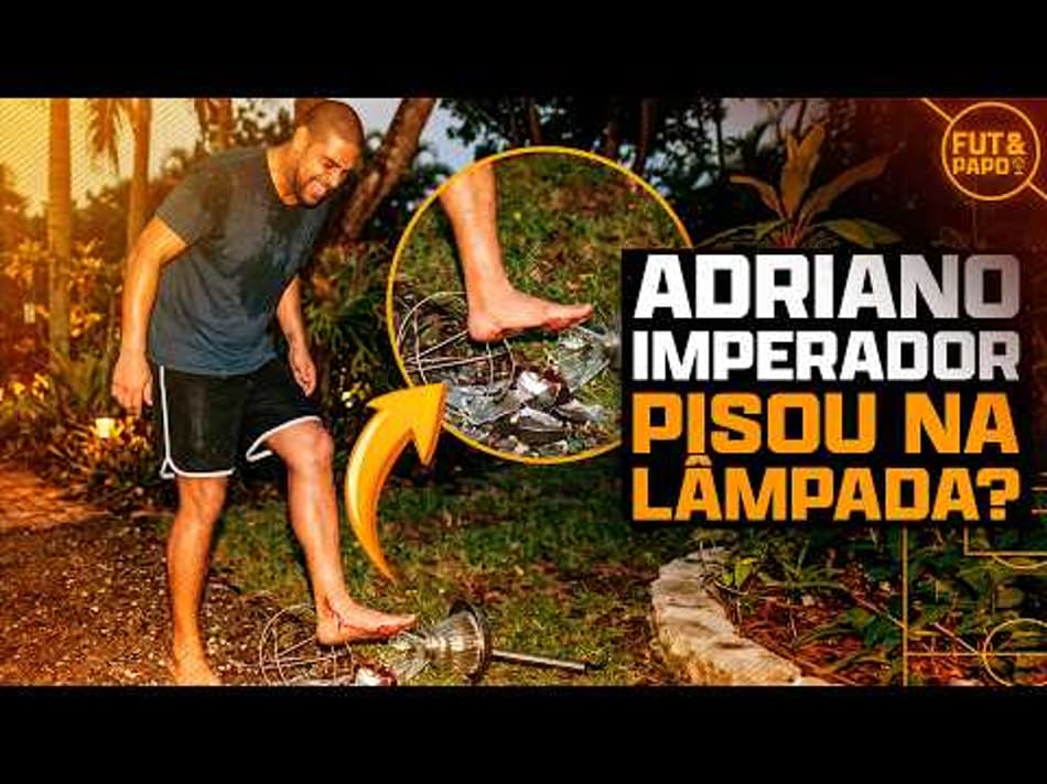 thumbnail POLÊMICA NO FLAMENGO DE 2009! ADRIANO IMPERADOR MACHUCOU O PÉ NA LAMPADA OU NÃO?