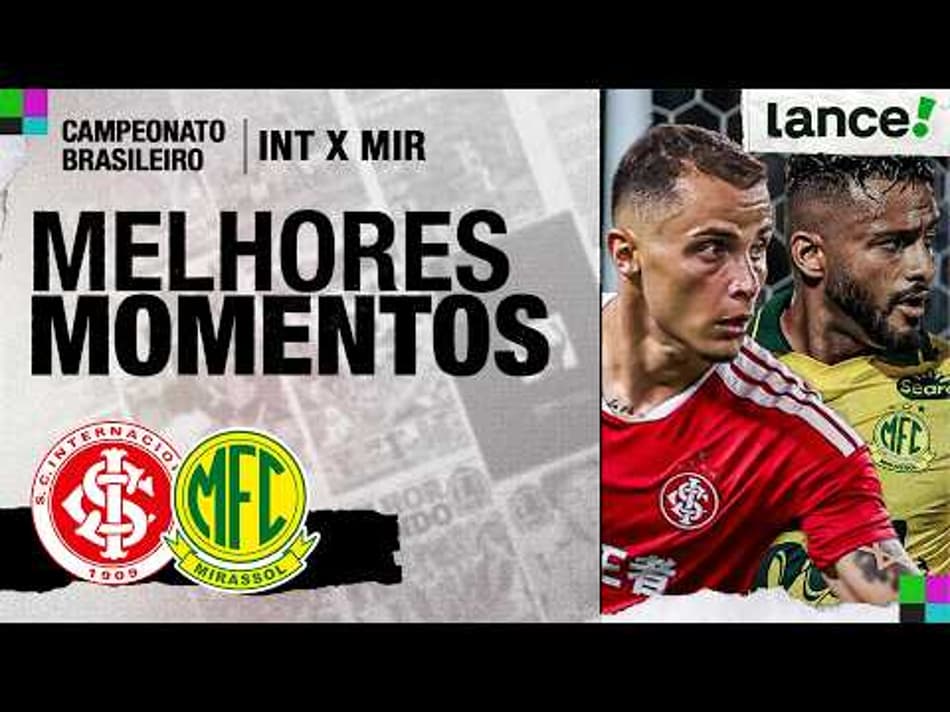 thumbnail INTERACIONAL 1 x 2 MIRASSOL | MELHORES MOMENTOS | CAMPEONATO BRASILEIRO 2026 | 12ª RODADA