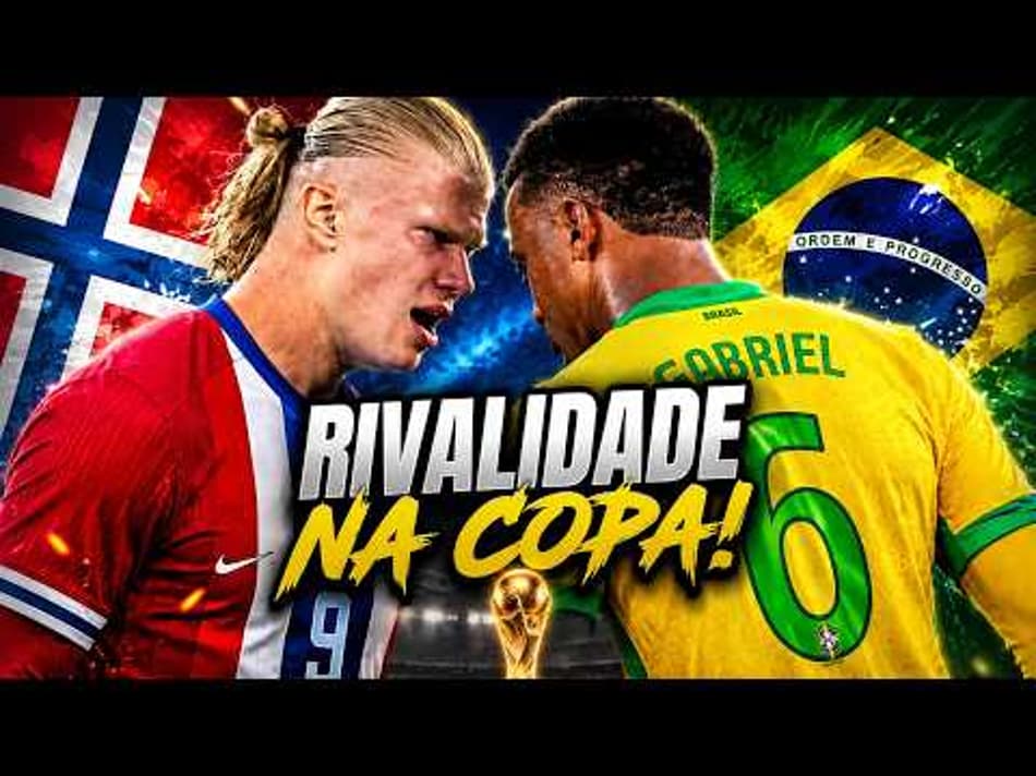 thumbnail HAALAND X GABRIEL MAGALHÃES: O DUELO QUE VAI DEFINIR BRASIL X NORUEGA!