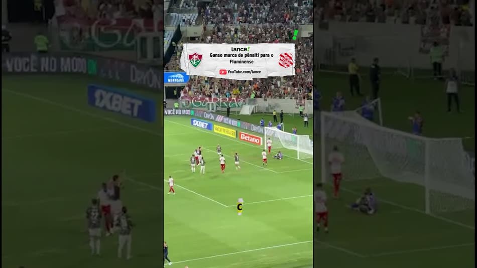 TODA A CALMA DO MAESTRO PH GANSO PARA CONVERTER O PÊNALTI E ABRIR 3 A 0 PRO FLUMINENSE