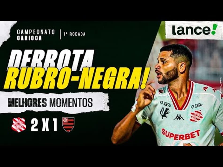thumbnail BANGU 2 X 1 FLAMENGO – MELHORES MOMENTOS – CARIOCÃO 2026 – 1ª RODADA