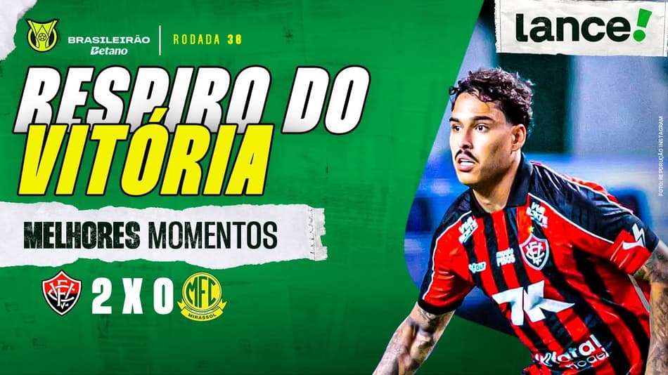 VITÓRIA 2 X 0 MIRASSOL - MELHORES MOMENTOS - BRASILEIRÃO 2025 - 36ª RODADA