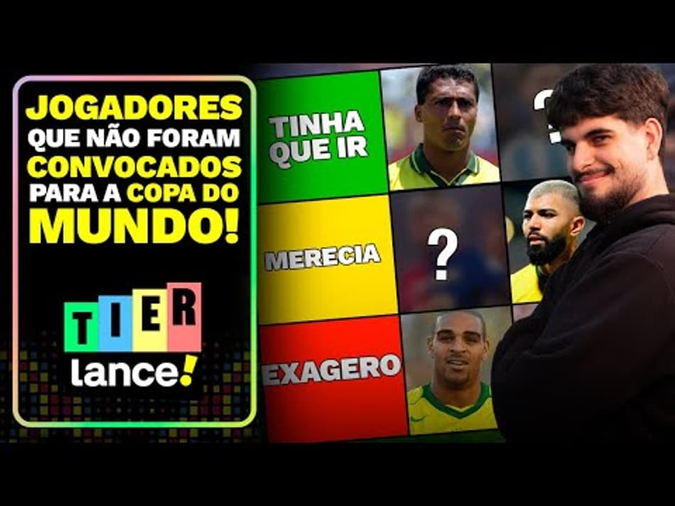 thumbnail JOGADORES QUE NÃO FORAM CONVOCADOS PARA A COPA DO MUNDO! QUAL O MAIS ABSURDO? – TIER LANCE!