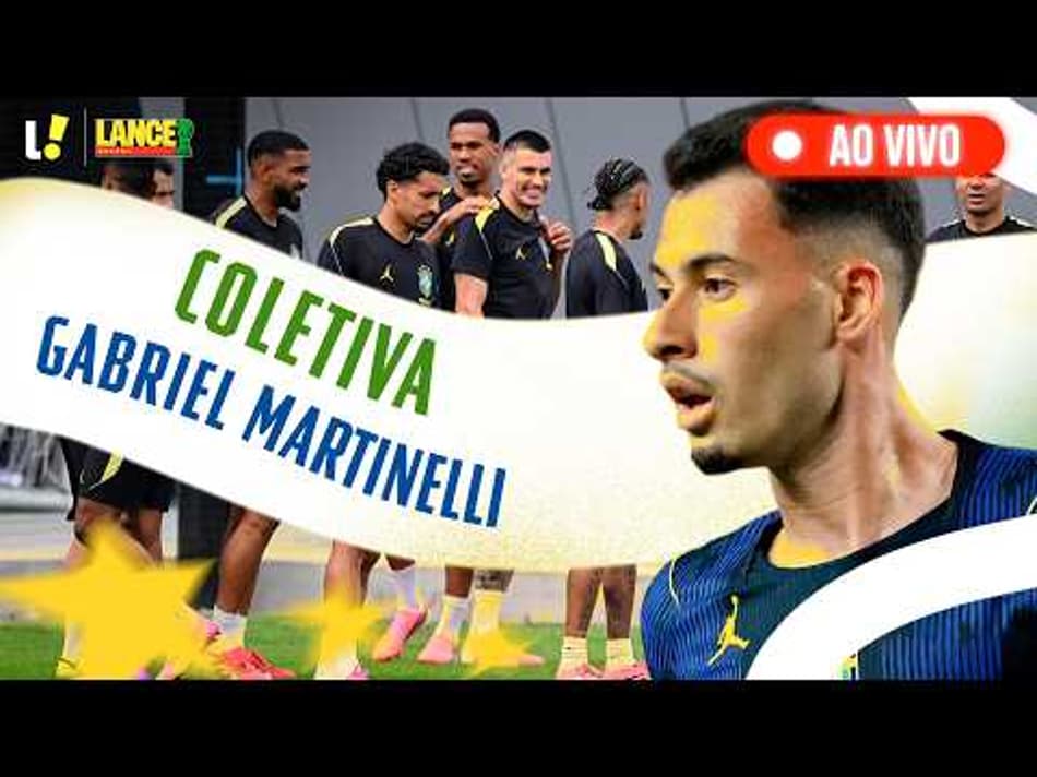 thumbnail 🔴 AO VIVO E COM IMAGENS: COLETIVA GABRIEL MARTINELLI – SELEÇÃO BRASILEIRA