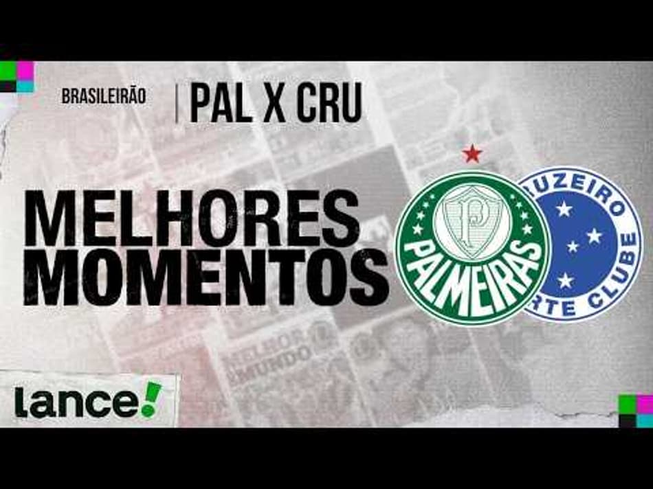 thumbnail PALMEIRAS 1×1 CRUZEIRO – MELHORES MOMENTOS – BRASILEIRÃO 2026