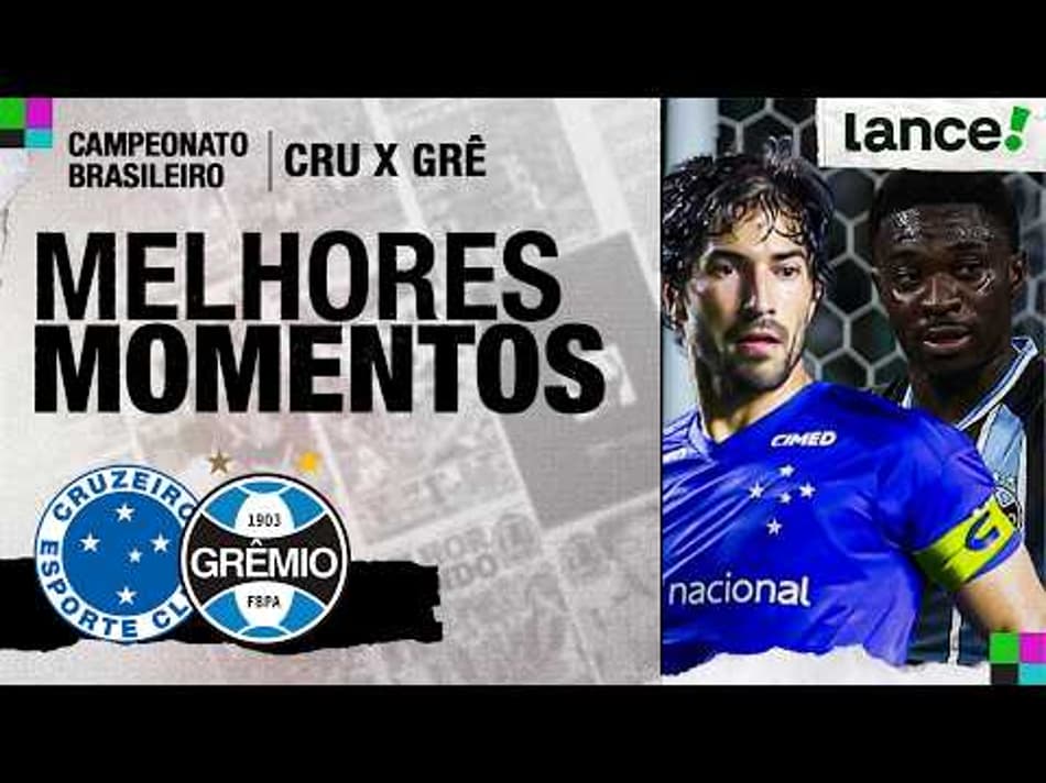 thumbnail CRUZEIRO 2 x 0 GRÊMIO | MELHORES MOMENTOS | CAMPEONATO BRASILEIRO 2026 | 12ª RODADA