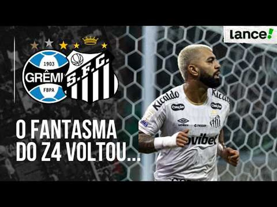 thumbnail SEM NEYMAR, SANTOS SOFRE VIRADA FORA DE CASA E ENTRA NO Z4 – ANÁLISE PÓS-JOGO – GRÊMIO 3×2 SANTOS