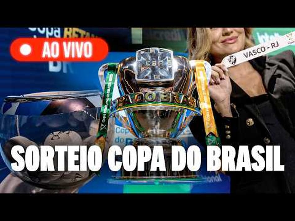thumbnail 🔴 AO VIVO | SORTEIO COPA DO BRASIL 2026 OITAVAS DE FINAL: VEJA OS CONFRONTOS E O CHAVEAMENTO AGORA!