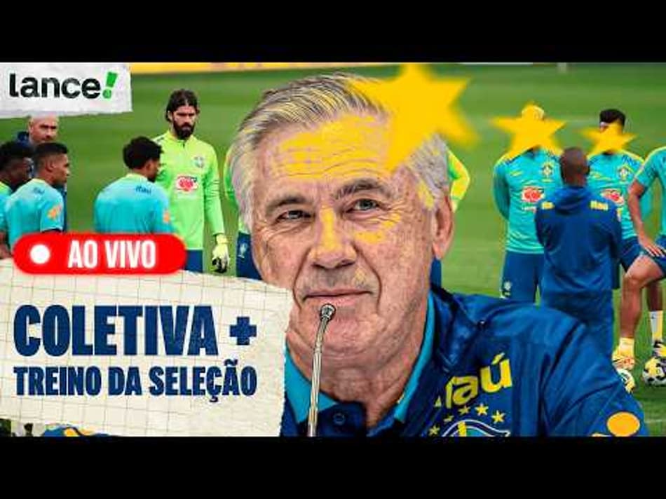 thumbnail 🔴 AO VIVO E COM IMAGENS: DIA 3 | COLETIVA + TREINO DA SELEÇÃO DIRETO DA GRANJA COMARY