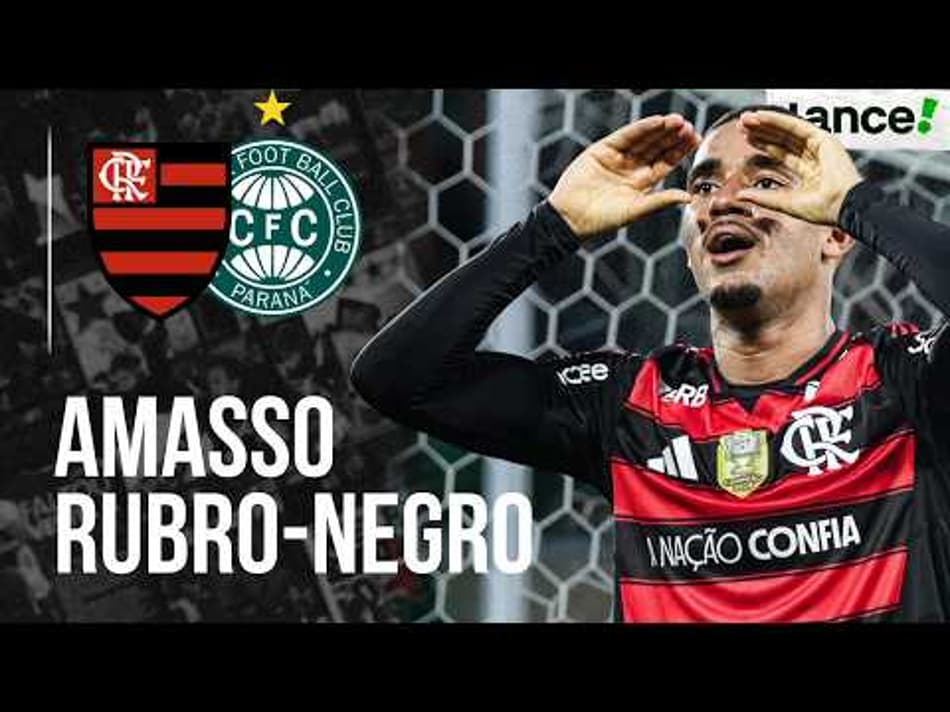 thumbnail SEM PROBLEMAS! FLAMENGO SUPERA DESFALQUES, AMASSA O CORITIBA E VIRA PASSEIO – ANÁLISE PÓS-JOGO