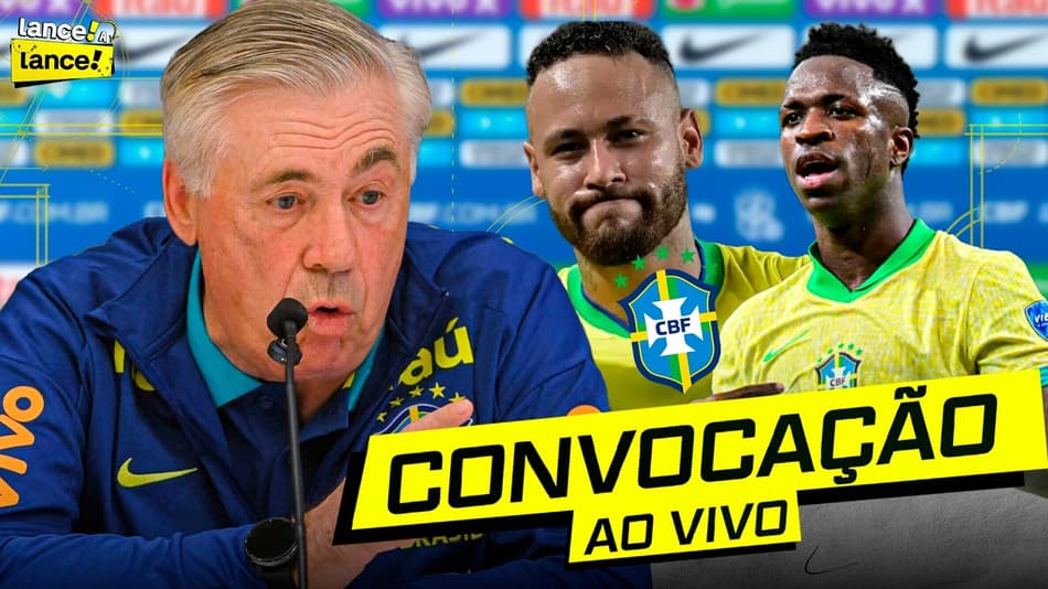 🔴 AO VIVO - CONVOCAÇÃO DA SELEÇÃO BRASILEIRA - LANCE A LANCE