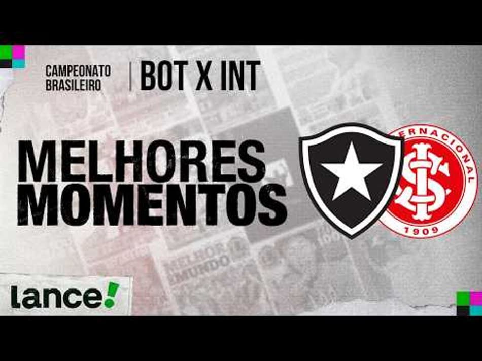thumbnail BOTAFOGO 2 X 2 INTERNACIONAL | MELHORES MOMENTOS | 13ª RODADA | CAMPEONATO BRASILEIRO 2026 ⚽