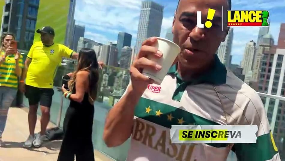 thumbnail Agora no Lance!, Toguro tem resenha braba com Cafu, o capitão do Penta