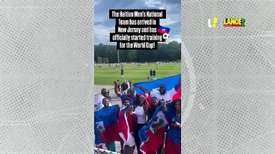 thumbnail Haitianos acompanham treino da seleção na faculdade