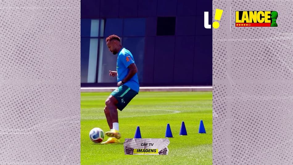 thumbnail Neymar treina com o grupo da Seleção