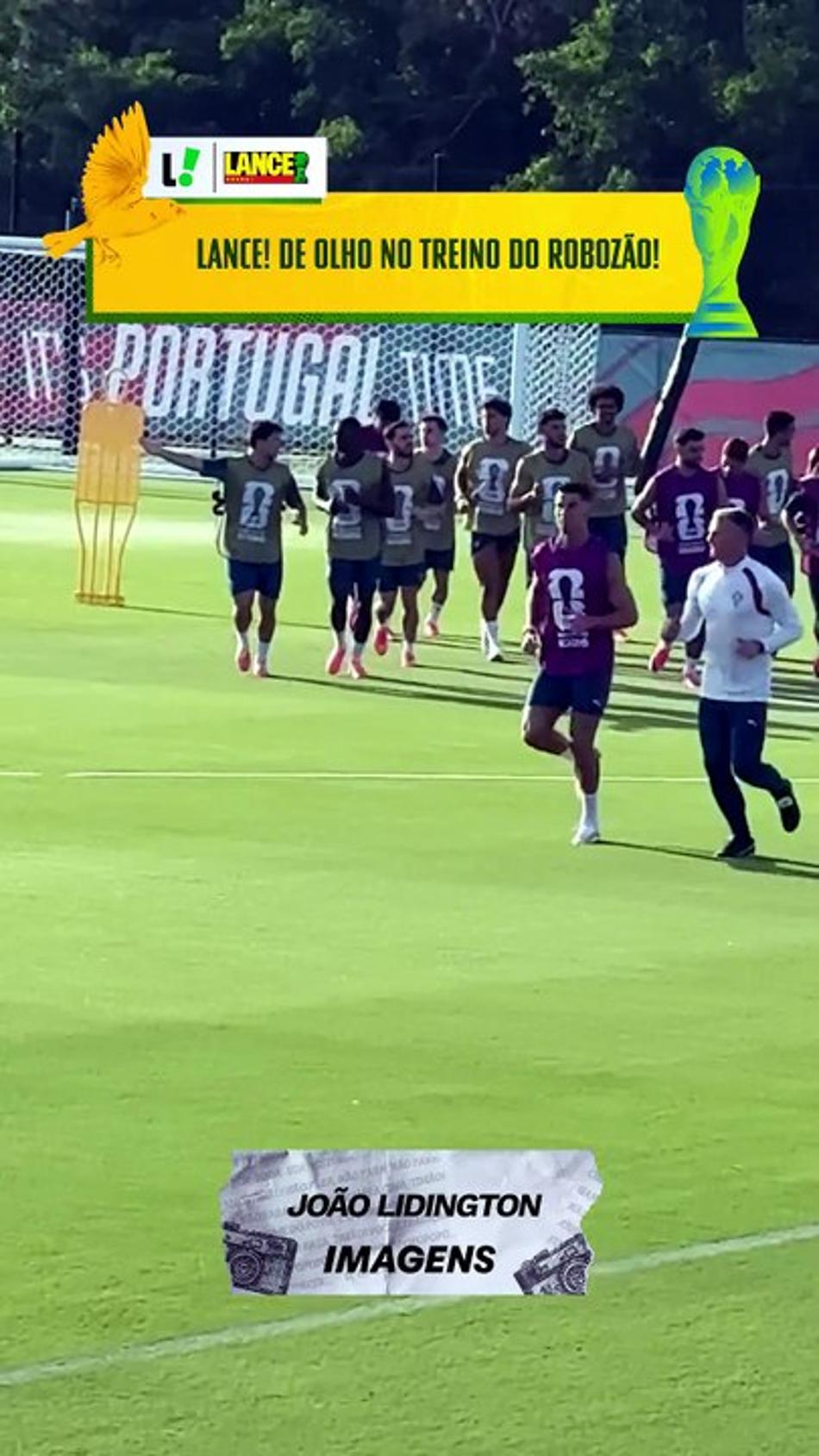 thumbnail Veja o treino de CR7 pela seleção de Portugal