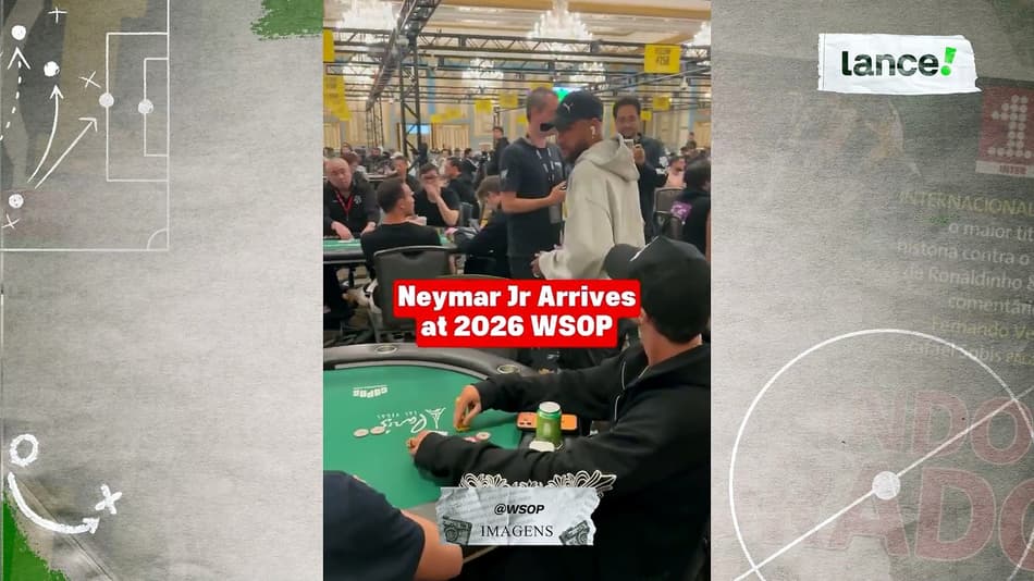 thumbnail Neymar participa de torneio de poker após eliminação na Copa