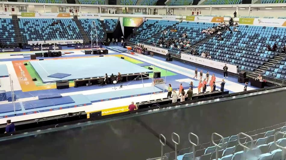 thumbnail Com Rebeca Andrade, Brasil se apresenta para Pan-Americano de Ginástica Artística 2026