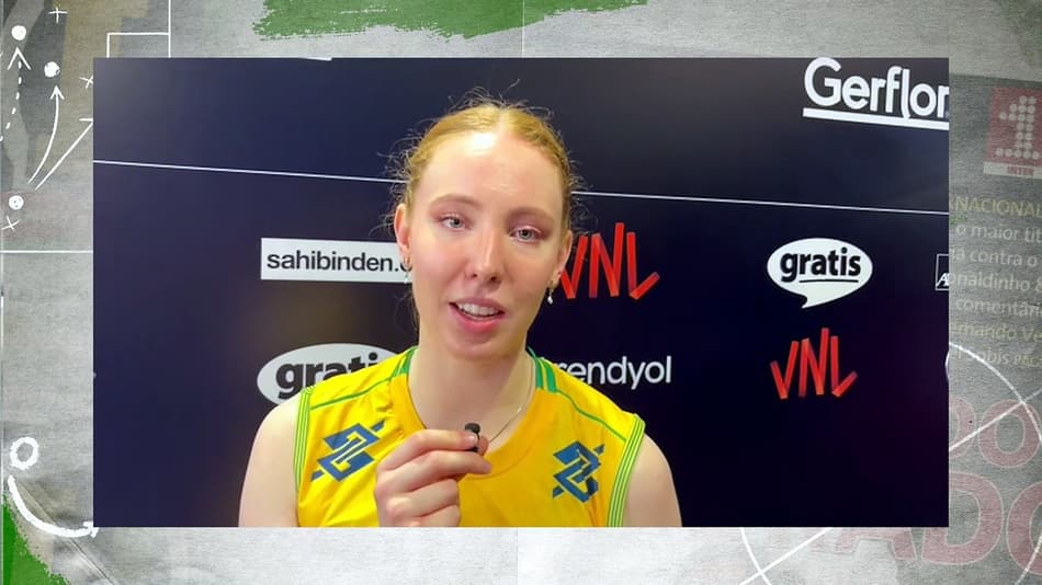 thumbnail Julia Bergmann analisa vitória do Brasil n VNL