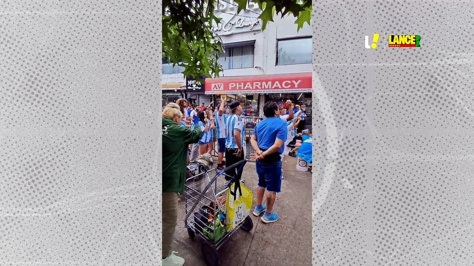 thumbnail Torcida da argentina agita ruas de NY