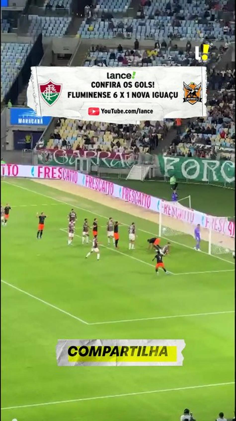 thumbnail FLUMINENSE 6 X 1 NOVA IGUAÇU – GOLS – AMISTOSO